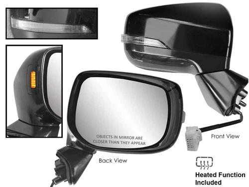 For Mirror 2019 - 2022 FORESTER Power Heated Signal BSD PTM Cap Passenger Side