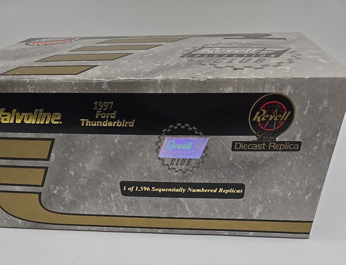 Mark Martin #6 Valvoline 1997 Ford Thunderbird Revell Nascar Diecast 1/24 - Picture 9 of 13