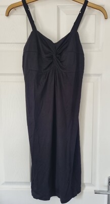Figleaves Venise Sommerkleid schwarz Größe 8 D-G Bikini Bademode Überwurf Sommerkleid