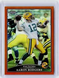 2009 TOPPS CHROME COPPER REFRACTOR #75 - AARON RODGERS #ED 610/649