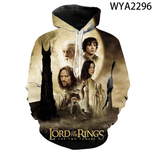 Cosplay The Lord of the Rings The Hobbit Gandalf 3D Hoodies Sweatshirts Jackets - Picture 9 of 28