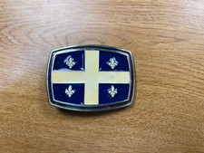 Quebec Flag Belt Buckle