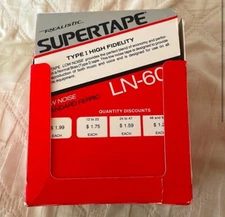 REALISTIC SUPERTAPE 10 Pack LN-60 BLANK CASSETTE TAPES individually SEALED