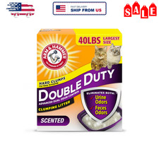 ARM  HAMMER Double Duty Advanced Odor Control Clumping Cat Litter 40 lb