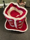 Vintage Beer Can Hat Crochet Knit Old Milwaukee! 1970's Original - Get on Down! — photo 1