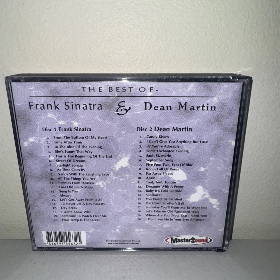 Frank Sinatra & Dean Martin Best Of 40 Classics Double CD - Image 2 of 4