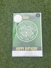 Image of Official Celtic FC Birthday Card With Sticker’s