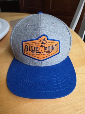 Blue Point Brewing Company Vintage Hat Cap Snapback Beer Brewery Long Island NY 