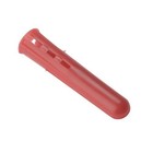  ForgeFix Plastic Wall Plugs Red No.6-8 Box 1000 FOREXP3