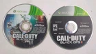 Call of Duty Black Ops 1 & 2 Xbox 360 2 Game Bundle Lot COD FPS Shooter Tested