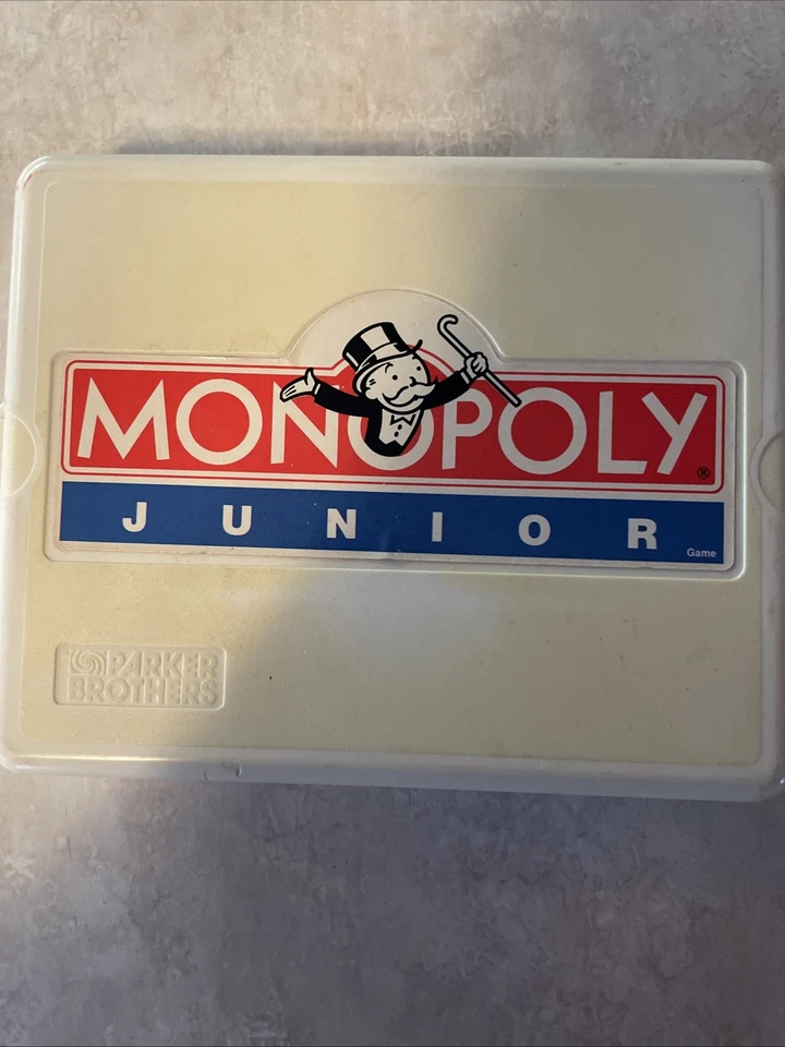 Travel Size Junior Monopoly Game 1991 Parker Brothers Complete - Image 2 of 4