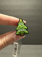 CROCS JIBBITZ CHRISTMAS TREE  100 Authentic Rare SHOES CHARM - New