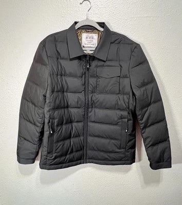 Charm and Mature Men s Down Jacket Black Size Aprox. XL