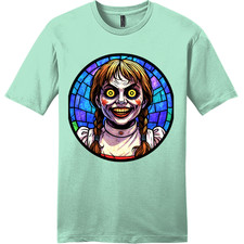 NEW Art Society STAINED GLASS ANABELLE MINT Tee Shirt SMALL-4XLARGE MADE IN USA