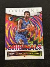 2023-24 Panini Origins OLIVIER-MAXENCE PROSPER Originals #24 Rookie RC Mavericks