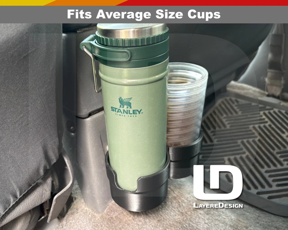 Portavasos doble trasero (asiento trasero) para Toyota 4Runner 2ª generación 1990-1995 Foto 2 de 4