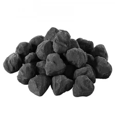 VEVOR Lava Rocks,1.2-2.0 inch 25 Pcs Fire Stones Lava Rocks For Fire Pit,Reusabl