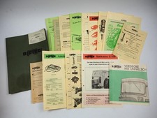 Original Prospekt Mappe Dieteg Schlepperkabine Verdeck f. Eicher IHC Deutz Fendt