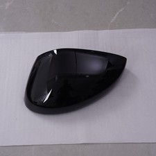 For 2022-2025 Honda Civic Left Side Rear Mirror Cover Cap Glossy Black No-Signal