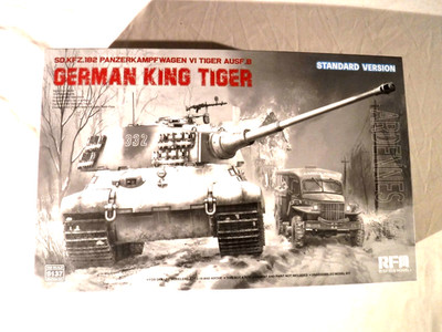1/35 RFM Rye Field Model German WWII  Tiger II Standard Ver Ardennes 1944 #5137