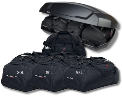 Dachboxtaschen Set Oraganizer KJUST Kompatibel mit THULE FORCE 3 M