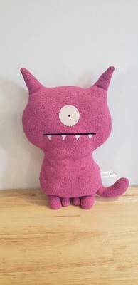  Uglydoll  Uglydog Full Size Fushia Plush Stuffed Animal 2004 Pretty Ugly 