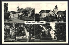 AK Bendorf /Rhein, Vallendarer Straße, Kirch...
