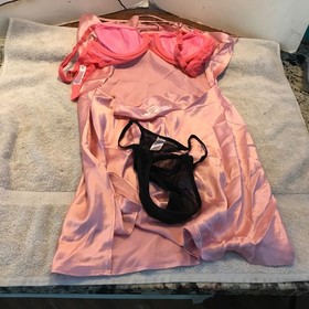 VICTORIA&rsquo;S SECRET PANTIES,BRA,COVERALL SLEEP WEAR SET  SIZE S BEAUTY RARE
