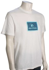 Rip Curl Corp Icon T-Shirt - Classic White - New