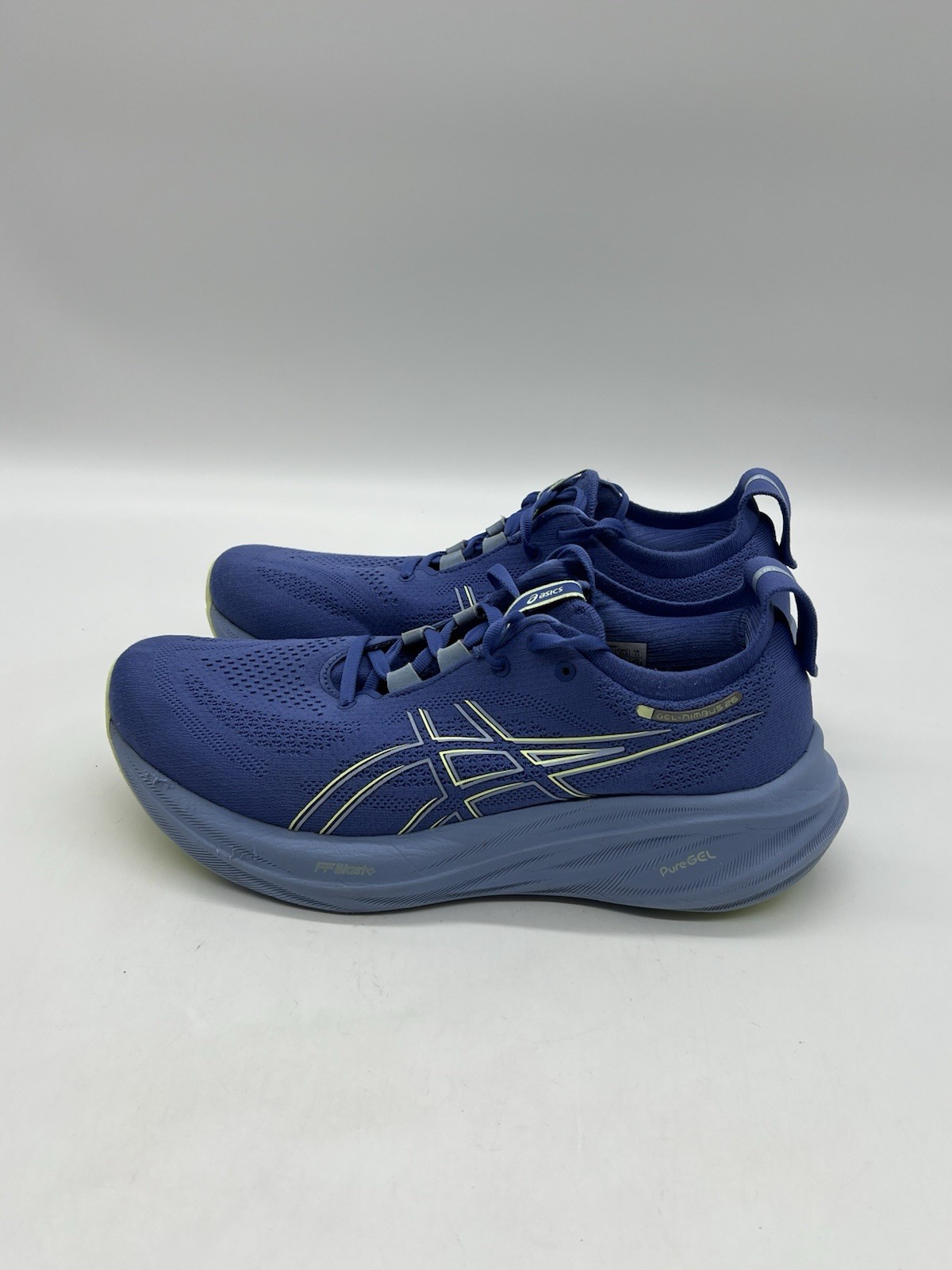 Asics Gel Nimbus 26 Women Sz 11 Sapphire Light Blue' Running Athletic Shoes.