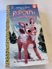 Rudolph The Red-Nosed Reindeer 1993 VHS Film Christmas Classic Holiday Movie VCR