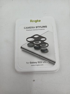 Ringke Camera Styling Camera Lens Protector Galaxy S22 Ultra Black New