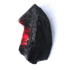 Naturale 63.55 CT Rosso Marrone Burma Painite Gemma Minerale Grezzo Certificato