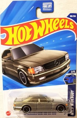 Hot Wheels - Wild Widebody 2/5 '89 Mercedes-Benz 560 SEC AMG 186/250 (BBJBB11)