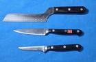 8 pc Lot/Set Ed Wusthof Dreizack Werk Germany Knives Cleaver Paring Chef Bread — photo 5