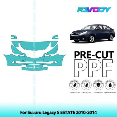 PreCut Paint Protection Film PPF For Subaru Legacy S ESTATE 2010-2014