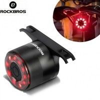 Rockbros Fahrrad Intelligentes RüCklicht 7 Farbe Wasserdicht Warnung RüCklicht
