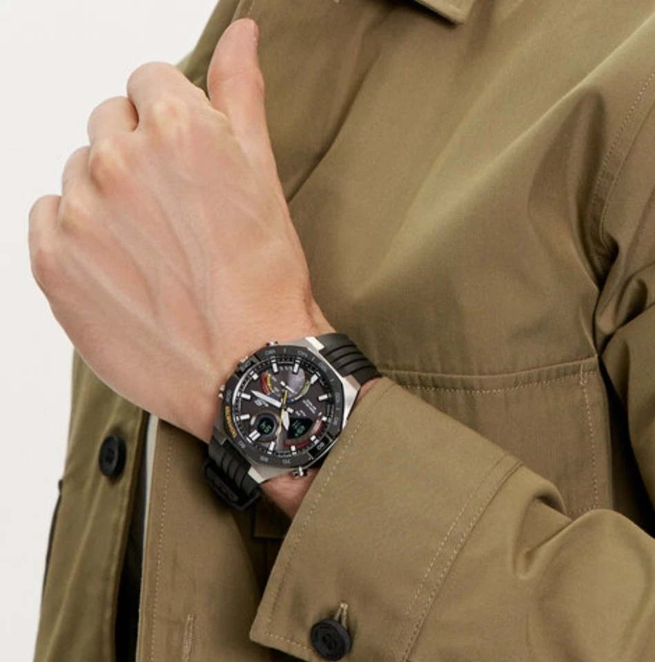 CASIO Edifice Cronografo ECB-950MP-1AEF Solar-Bluetooth - Spedizione GRATIS - Immagine 3 di 4