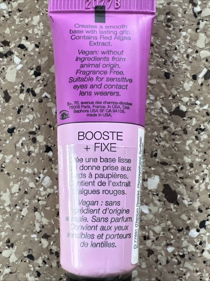 Sephora Boost + Lock Eyeshadow Primer, 0.33 fl oz/10 mL NEW SEALED - Image 3 of 4