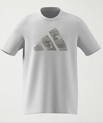adidas Mens Crew Neck Short Sleeve Regular Fit Graphic T-Shirt