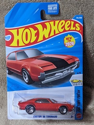 2026 Hot Wheels Case E Custom '66 Tornado Series Factory Fresh