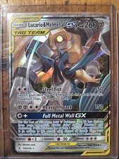 Pokémon Lucario & Melmetal GX TAG TEAM Ultra Rare Holo Sm-Unbroken Bonds 120/214 on eBay