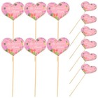  48 Pcs Kuchendekorationen Muttertagskuchen -Picks Muttertagskuchendekorationen