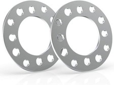 Wheel Spacers, 1/4" 6mm Thick 5 Lug-M14-98/100/108/110/112/114.3/115-2 Pieces