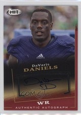 2015 Sage Hit Auto Red Davaris Daniels #A10 Auto 4g8