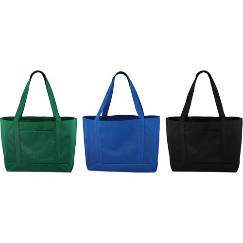 ALTA POLYESTER CLOSURE TRAVEL OVER SHOULDER TOTE BAG - Picture 1 of 9