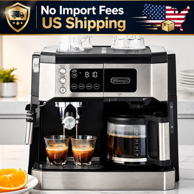 De'Longhi COM532M All-in-One Coffee & Espresso Machine 10-Cup 15 Bar