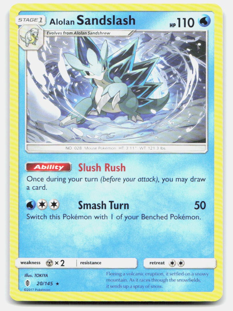 SM - Guardians Rising #20/145 Alolan Sandslash