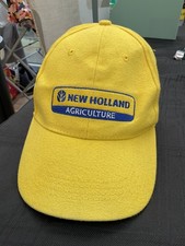 Casquette de baseball New Holland Agriculture jaune taille unique Rave rétro fermier 