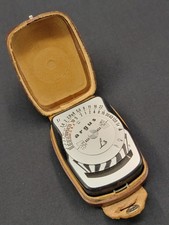 Vintage Argus L3 Light Exposure Meter in Leather Case - Made in West Germany